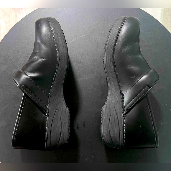 Dansko Black Leather XP 2.0 Professional Clogs Office Hospital Nurse Doctor - Picture 8 of 11